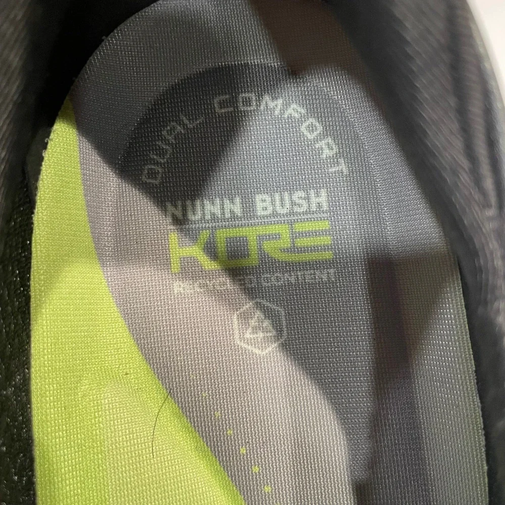 Nunn Bush Kore Mens Black Leather Slip On‎ Loafers Dress Shoes Size 12 M